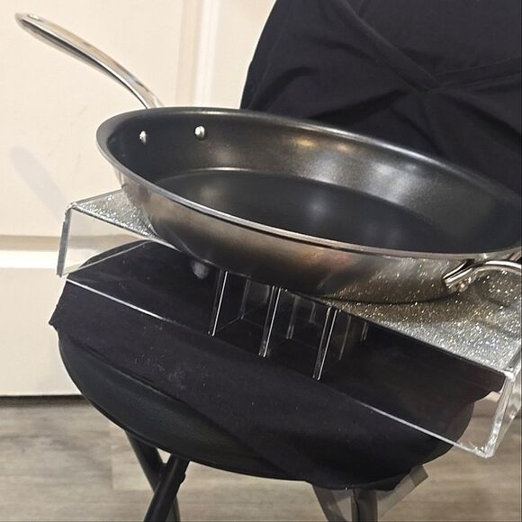 All-Clad D3 Curated 12.5" Stainless Steel Fry Pan - Picture 9 of 10